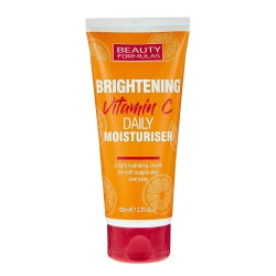 BEAUTY FORMULAS Brightening Vitamin C Daily Moisturiser Cream 100ML