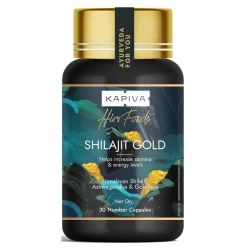 KAPIVA Him Foods Shilajit Gold 30 Capsules