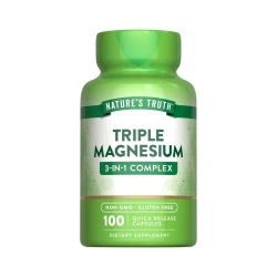 NATURE'S TRUTH Triple Magnesium Complex 100 Capsules