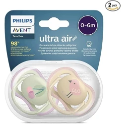Philips Avent ultra air BOY pacifier (0-6 m) 2Pcs SCF085/58