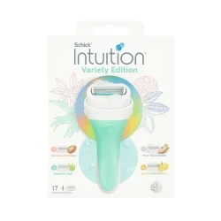 Schick Intuition Variety Edition 4 Blades 1 KIT + 4 Refills
