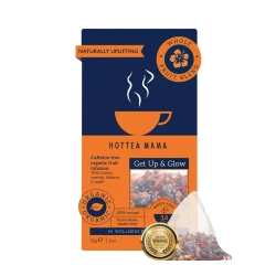 هوت تي ماما جِت أب آند جلو 14 كيس شاي عضوي