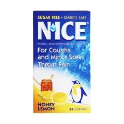 NICE Honey Lemon 24 Lozenges