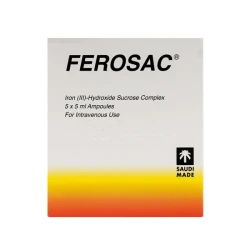 FEROSAC IV INJ. 100MG/5ML 5 AMP