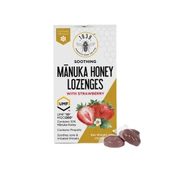 Manuka Honey Lozenges With Strawberry 12 lozenges