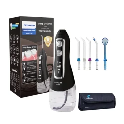 Water Pulse Portable Water Flosser Cordless Pro V580 BLACK