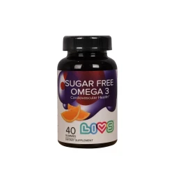 ليفز حلاو أوميغا-3 الخالية من السكر 40 قطعة