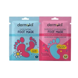 بكج ديرموكيل ماسكات العناية بالقدم (ترطيب + تقشير)
