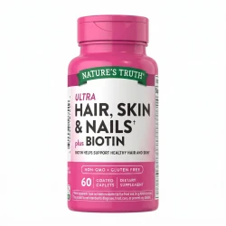 NATURE'S TRUTH Ultra Hair Skin&Nails Biotin Plus 60 Capets
