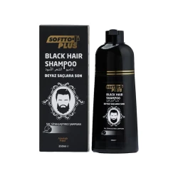 Softtoplus Black Hair Shampoo 350ML