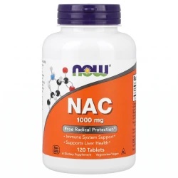 Now NAC 1000mg 120 Tablets
