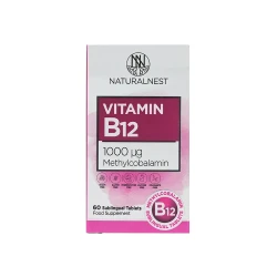 ناتشورال نيست فيتامين B12 بتركيز 1000 ميكروغرام – 60 قرص