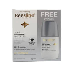 Beesline Whiten Deo Roll Invisible Touch 50ml 1+1 {OFFER}