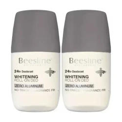 Beesline 24 Hrs Roll on Deo Whitening Zero Aluminium No Trace 70ml 1+1 {OFFER}