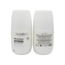 Beesline 72 Hrs Roll on Deo Whitening Super Dry Fragrance Free 50ml 1+1 {OFFER}