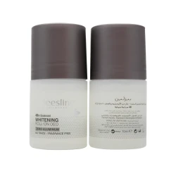 Beesline 48 Hrs Men Roll on Deo Whitening Zero Aluminium No Trace 70ml 1+1 {OFFER}