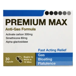 FIT 4 LIFE Premium Max Anti Gas Capsule 30'S