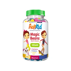 ACTIKID MAGIC BEANS VEGAN MIXED FRUIT 60'S