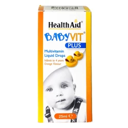 Health Aid Baby Vit Plus Drops 25 ML