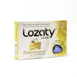 Lozaty Honey & Lemon Lozenges 24'S