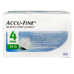 Accu Fine 0.23mm (32G) *4mm 100'S