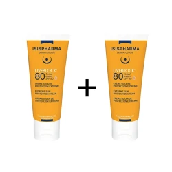 ISIS UVEBLOCK SPF80 TINTED CREAM 1+1 OFFER