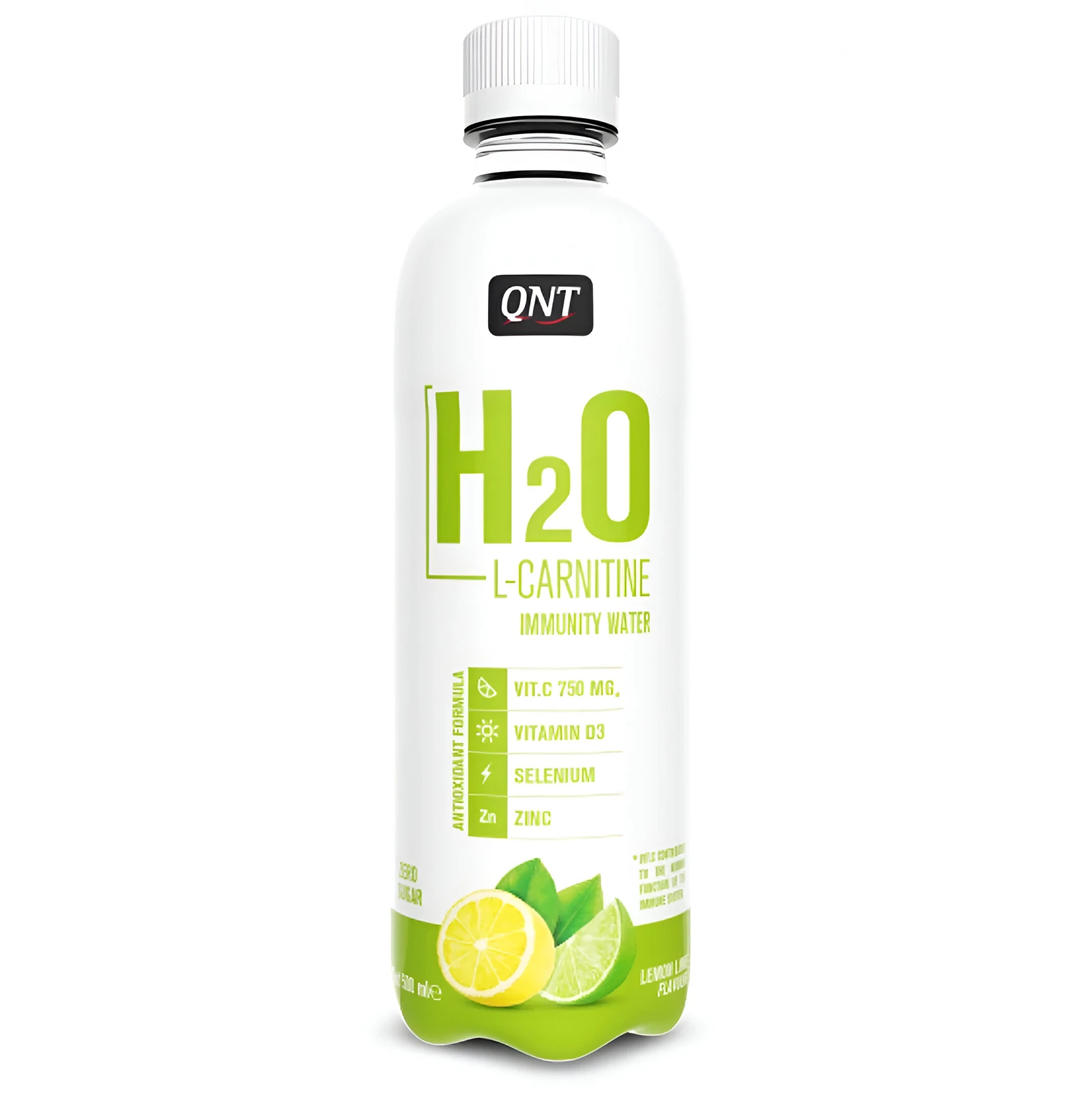 lipo type c QNT H2O L-Carnitine Immunity Water Lemon Lime 500ML