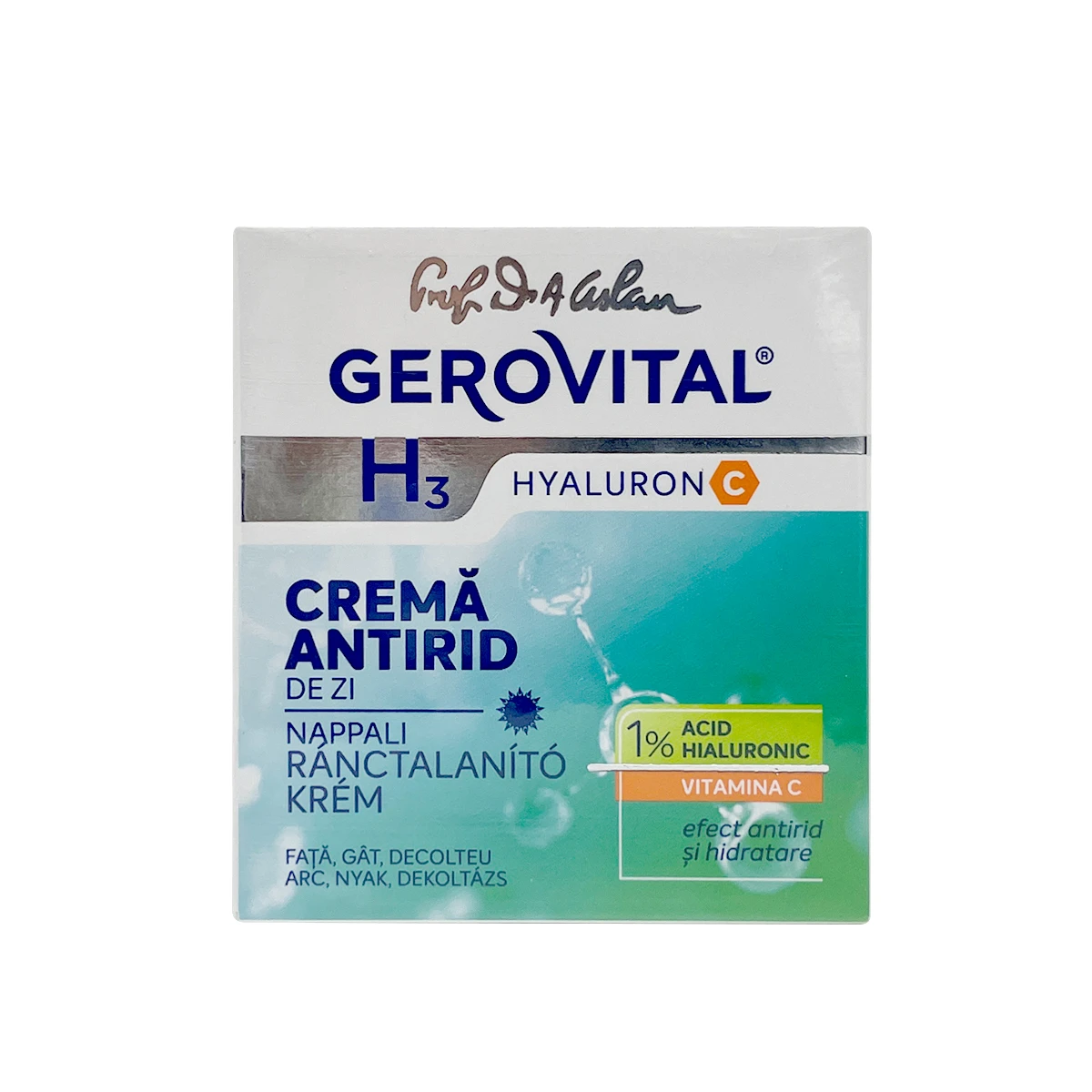 GEROVITAL H3 HYALURON C シリーズ 3点セット Gerovital H3 Ampoules Set
